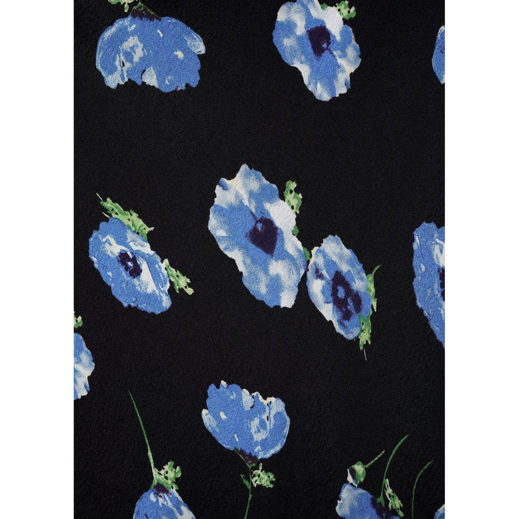 Robe Midi Encolure Drapée