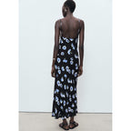 Robe Midi Encolure Drapée