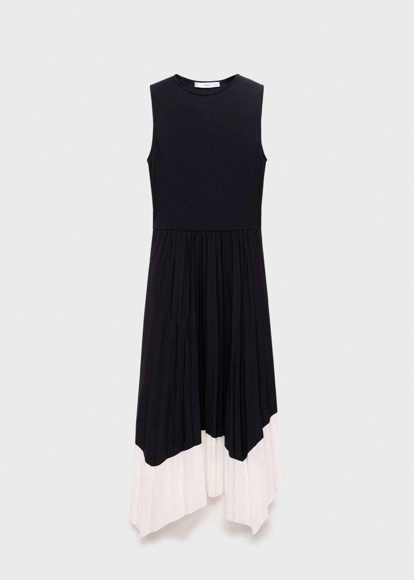 Robe Plissée Combinée