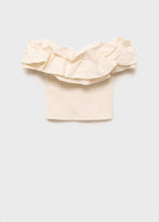 Haut Bustier À Volants