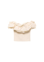Haut Bustier À Volants