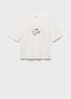 T-Shirt En Coton Imprimé