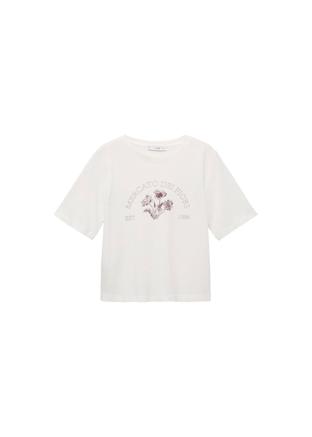 T-Shirt En Coton Imprimé
