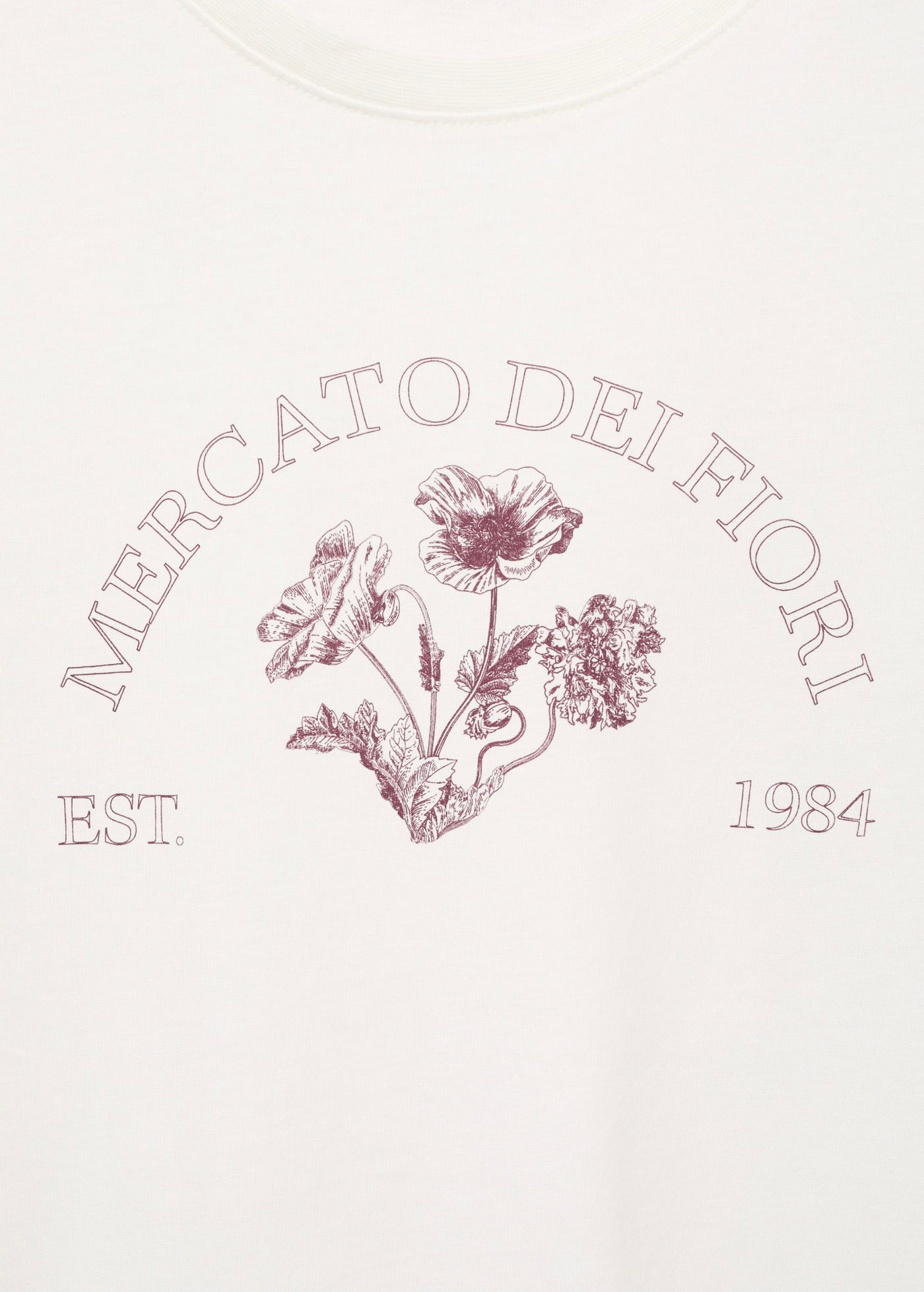 T-Shirt En Coton Imprimé
