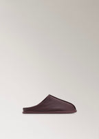 Sabots En Cuir Détail Couture