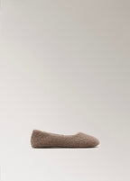 Ballerines En Mouton Retourné