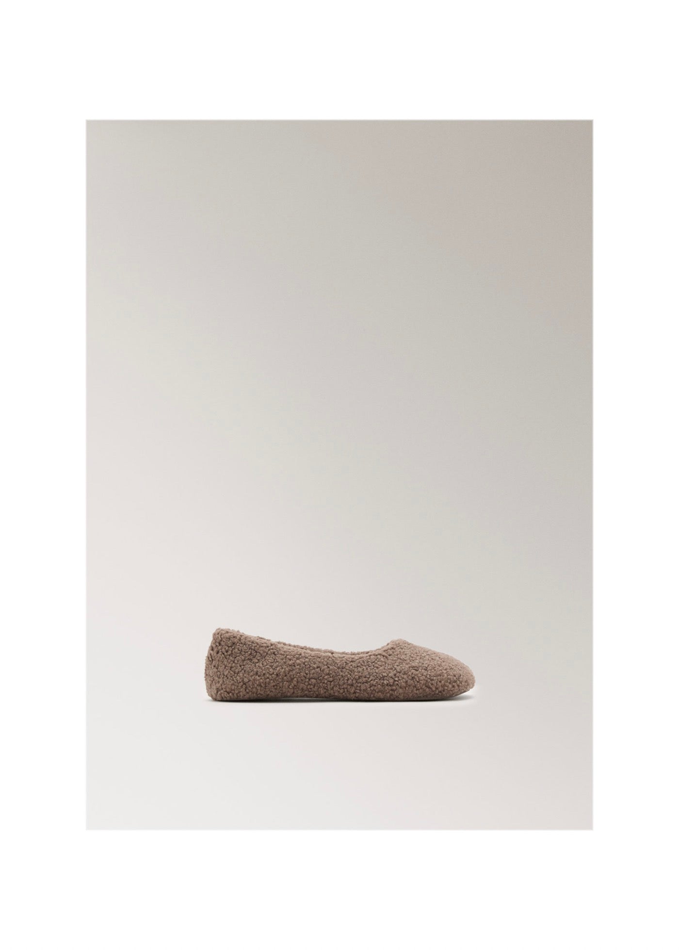 Ballerines En Mouton Retourné
