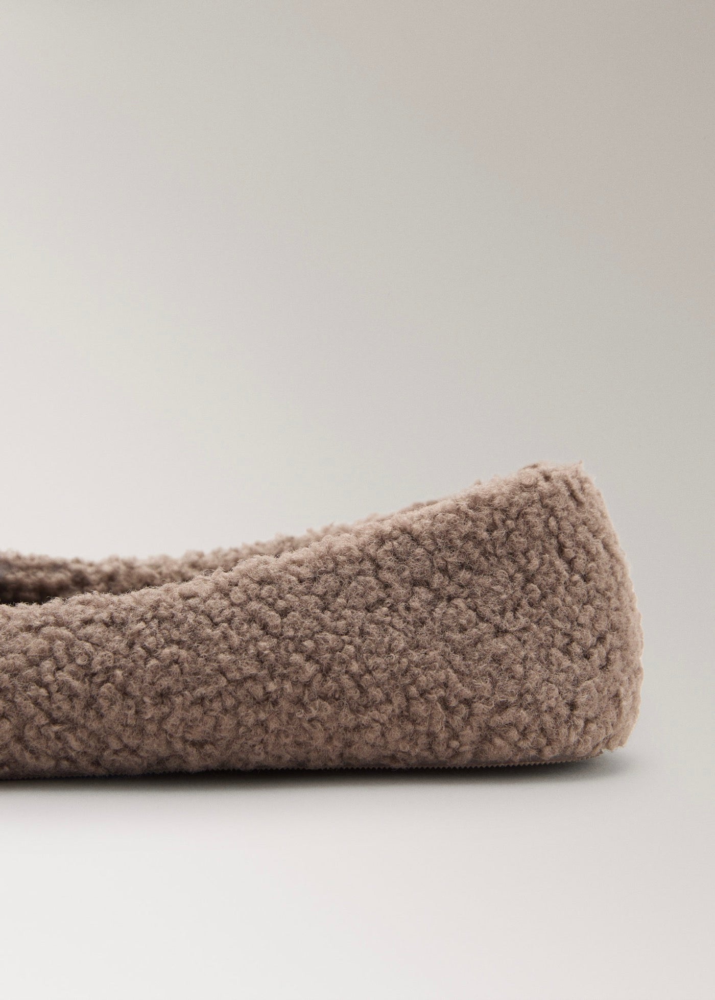 Ballerines En Mouton Retourné