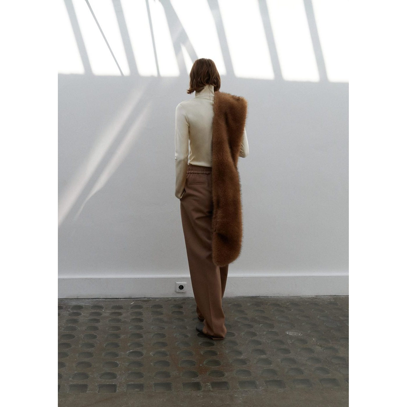 Pantalon 100 % Laine Taille Élastique