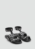 Sandales Cuir Cloutées