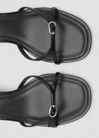 Sandales Talon Détail Boucle