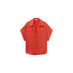 Chemise Fluide Manches Courtes