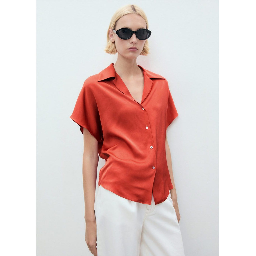 Chemise Fluide Manches Courtes