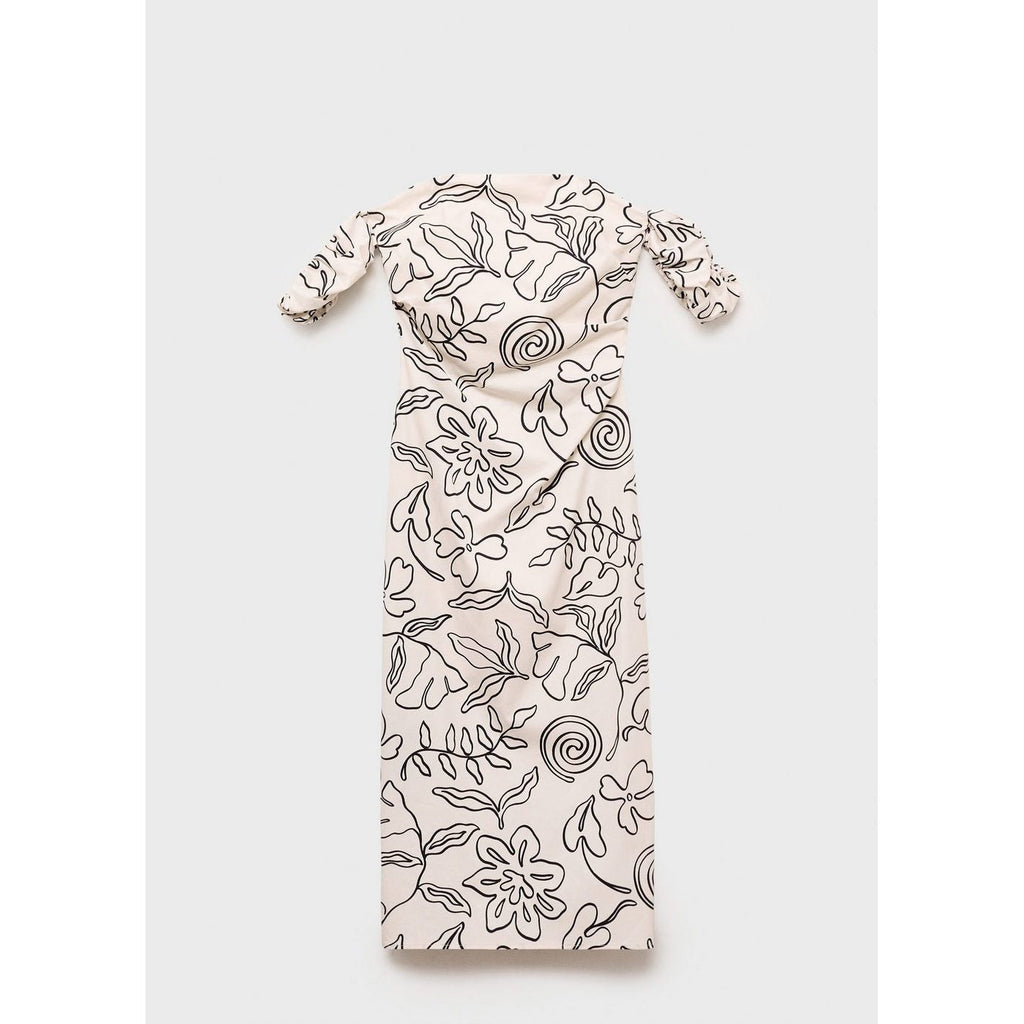 Robe Bustier À Fleurs