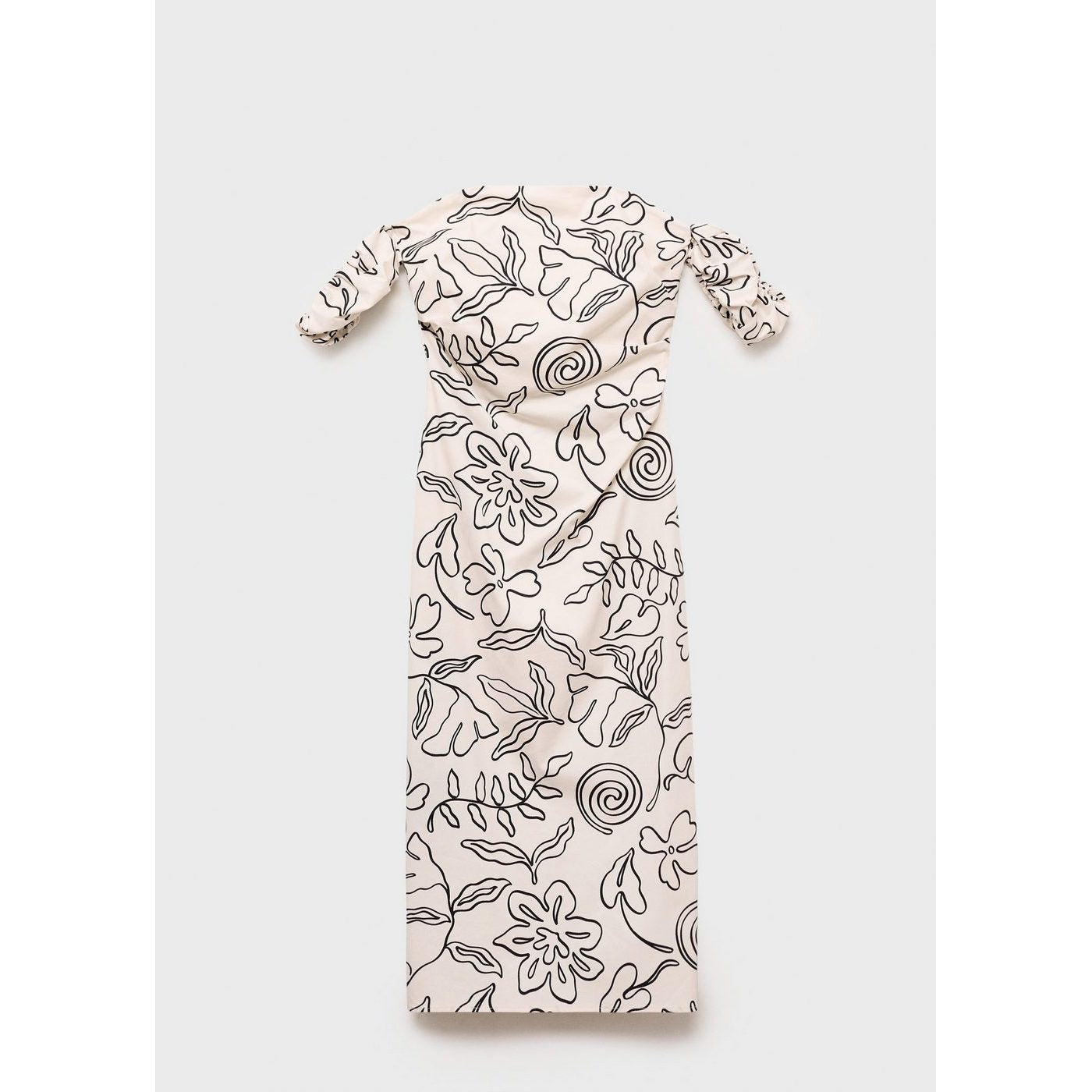 Robe Bustier À Fleurs