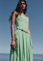Robe Midi À Pinces