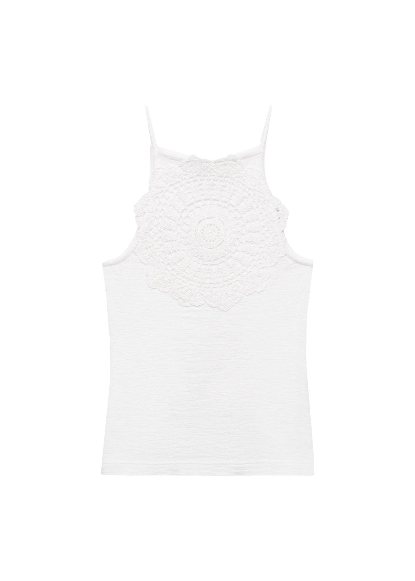 Top Empiècement Crochet