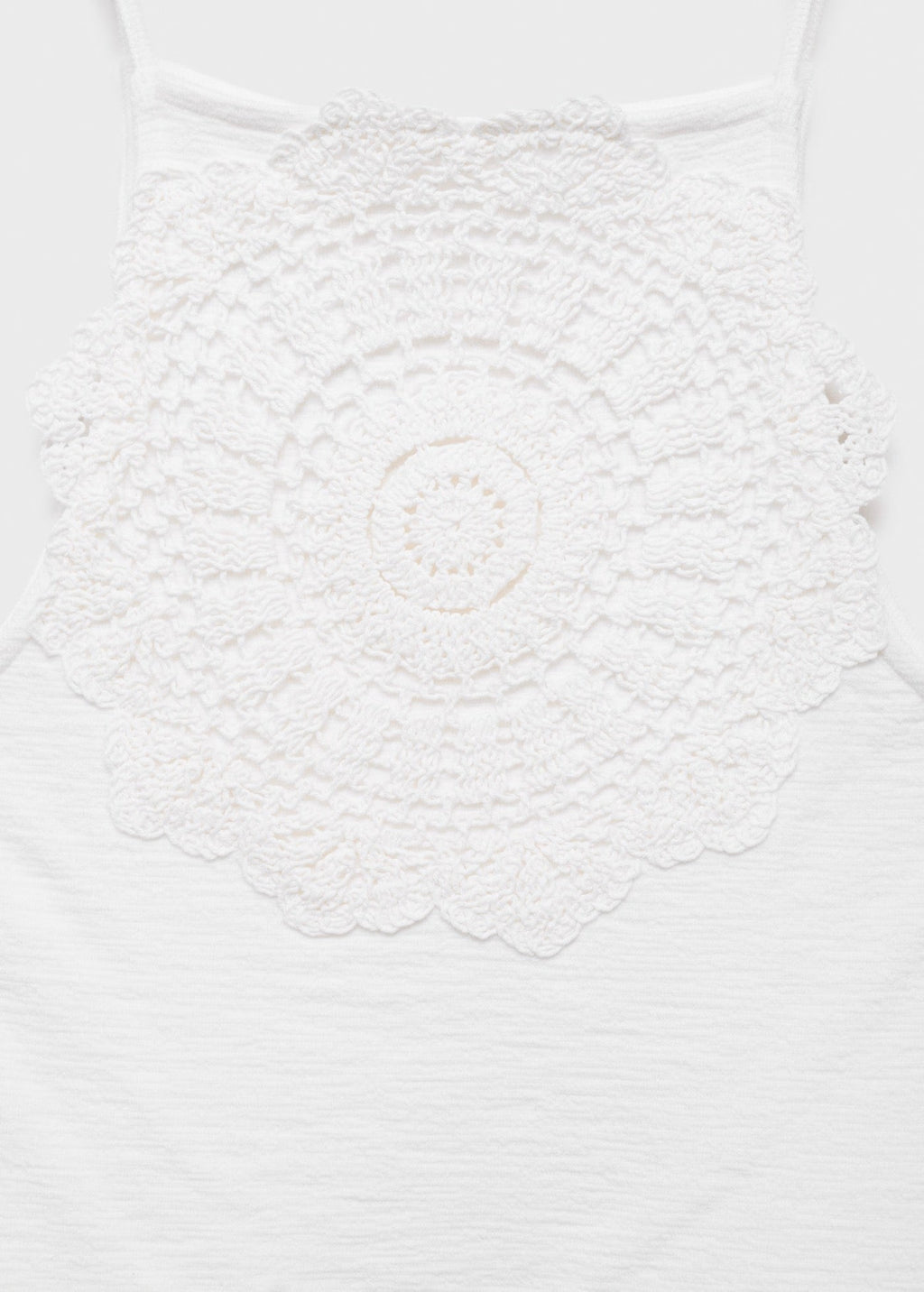 Top Empiècement Crochet