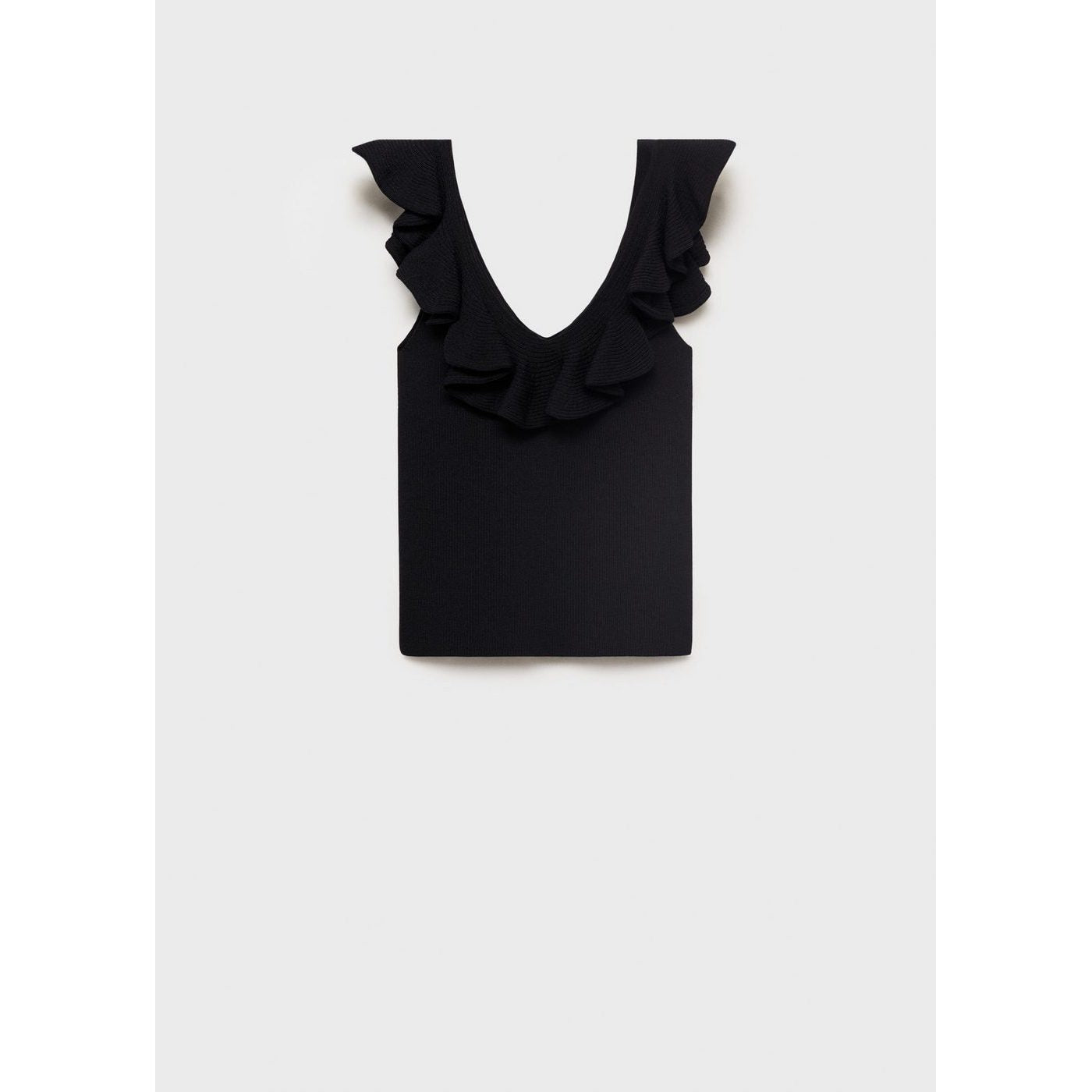 Top Maille Volants