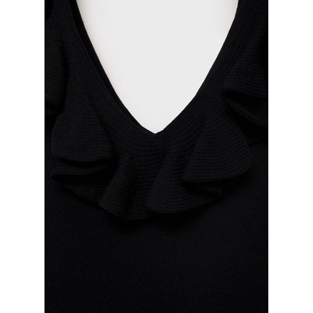 Top Maille Volants