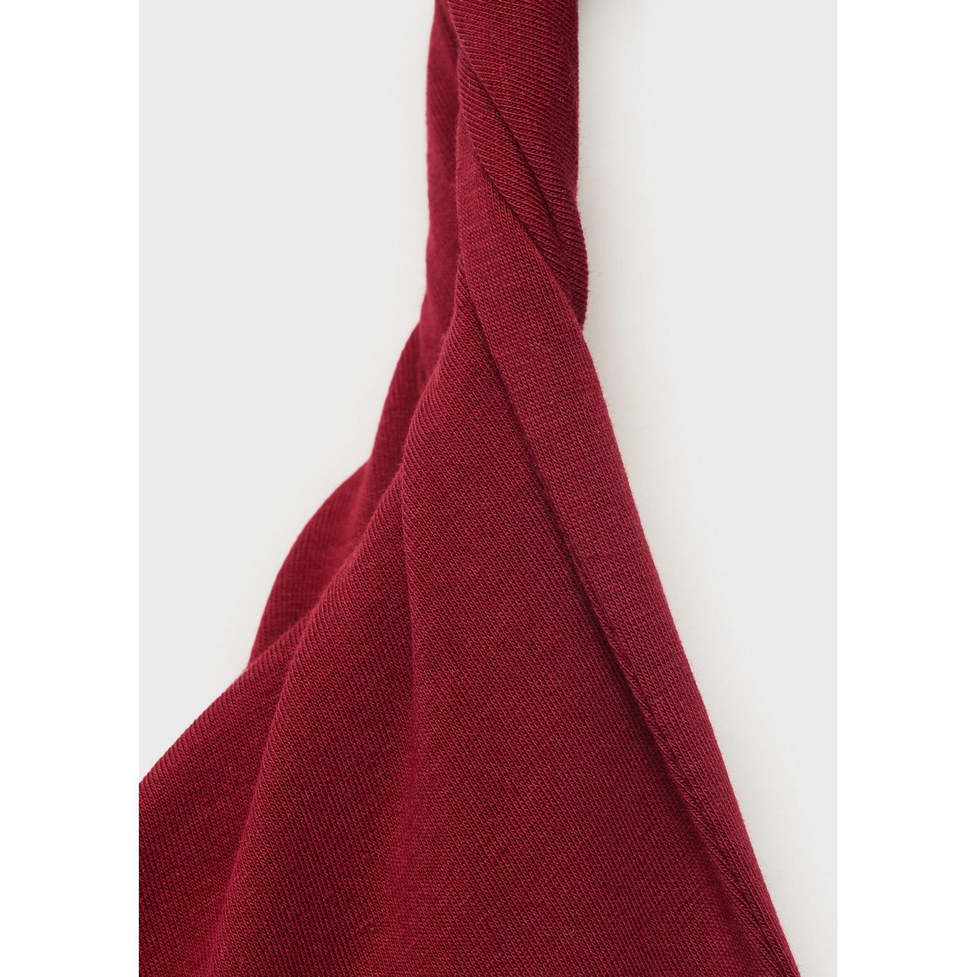 Robe Asymétrique Froncée À Bretelles
