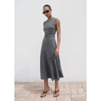 Robe Midi Ceinture