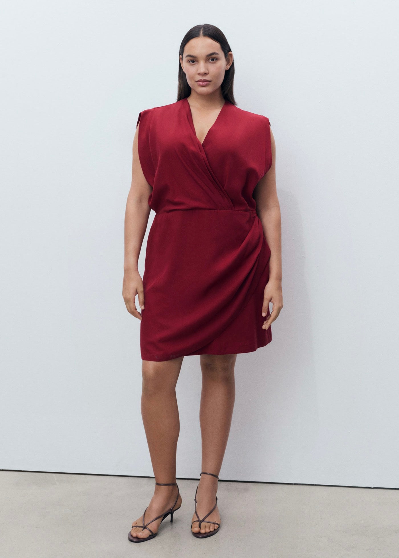 Robe Lyocell Croisée