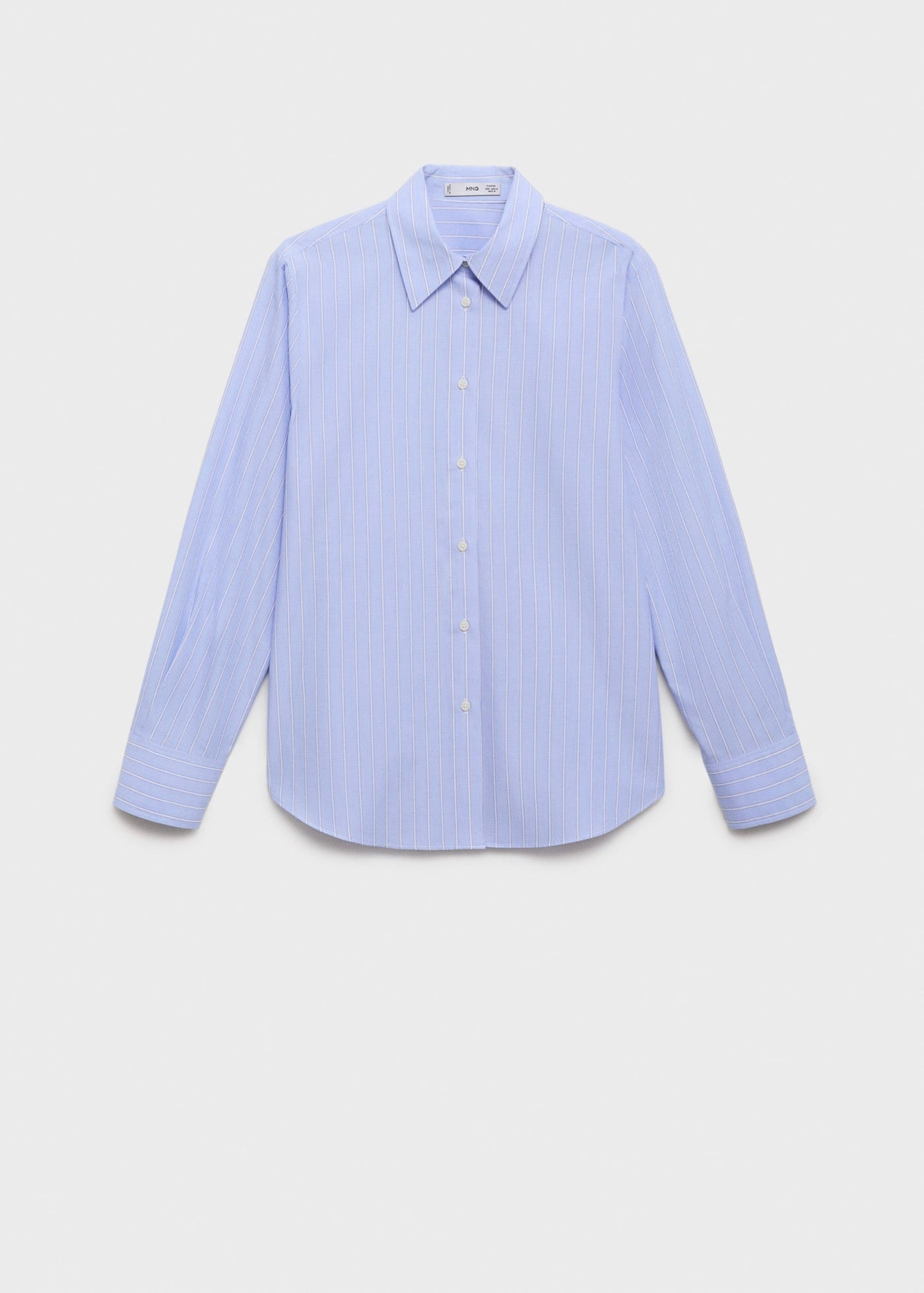 Chemise Droite Mélange Coton Et Lyocell