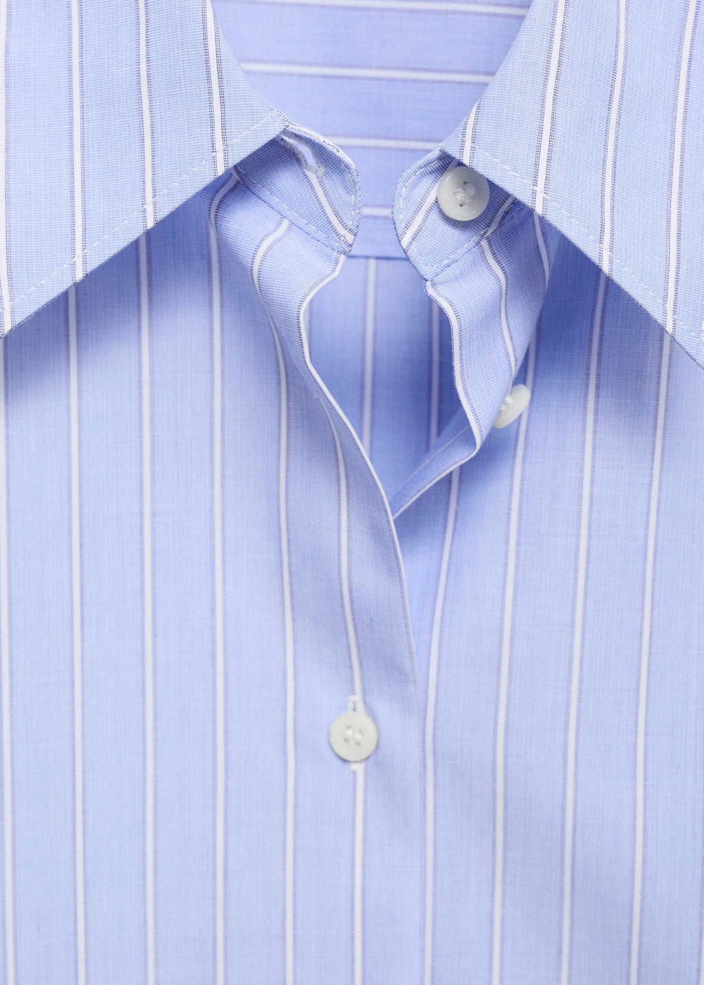 Chemise Droite Mélange Coton Et Lyocell