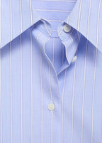 Chemise Droite Mélange Coton Et Lyocell