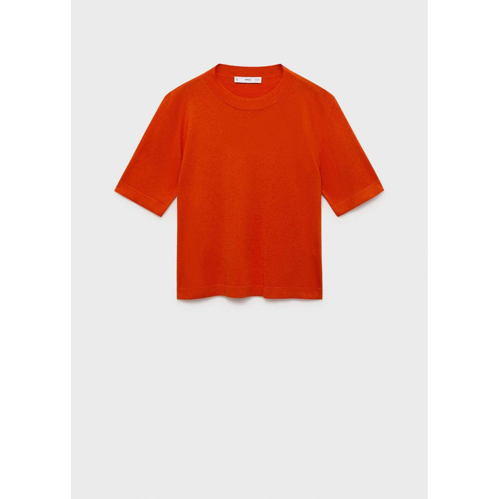 Pull-Over Maille Fine Manches Courtes