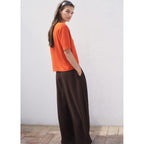 Pull-Over Maille Fine Manches Courtes