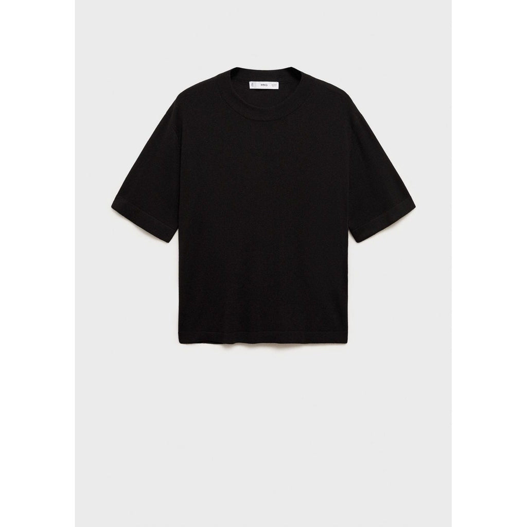Pull-Over Maille Fine Manches Courtes