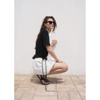 Pull-Over Maille Fine Manches Courtes