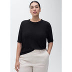 Pull-Over Maille Fine Manches Courtes