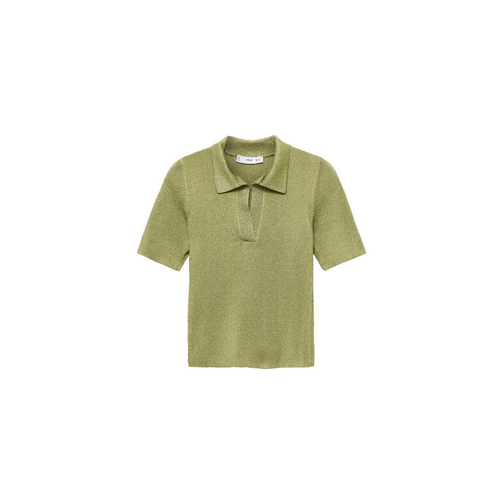 Pull-Over Lurex Col Polo