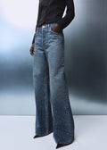 Jean Large À Strass