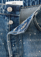 Jean Large À Strass