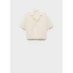 Chemise Crop Bouffante