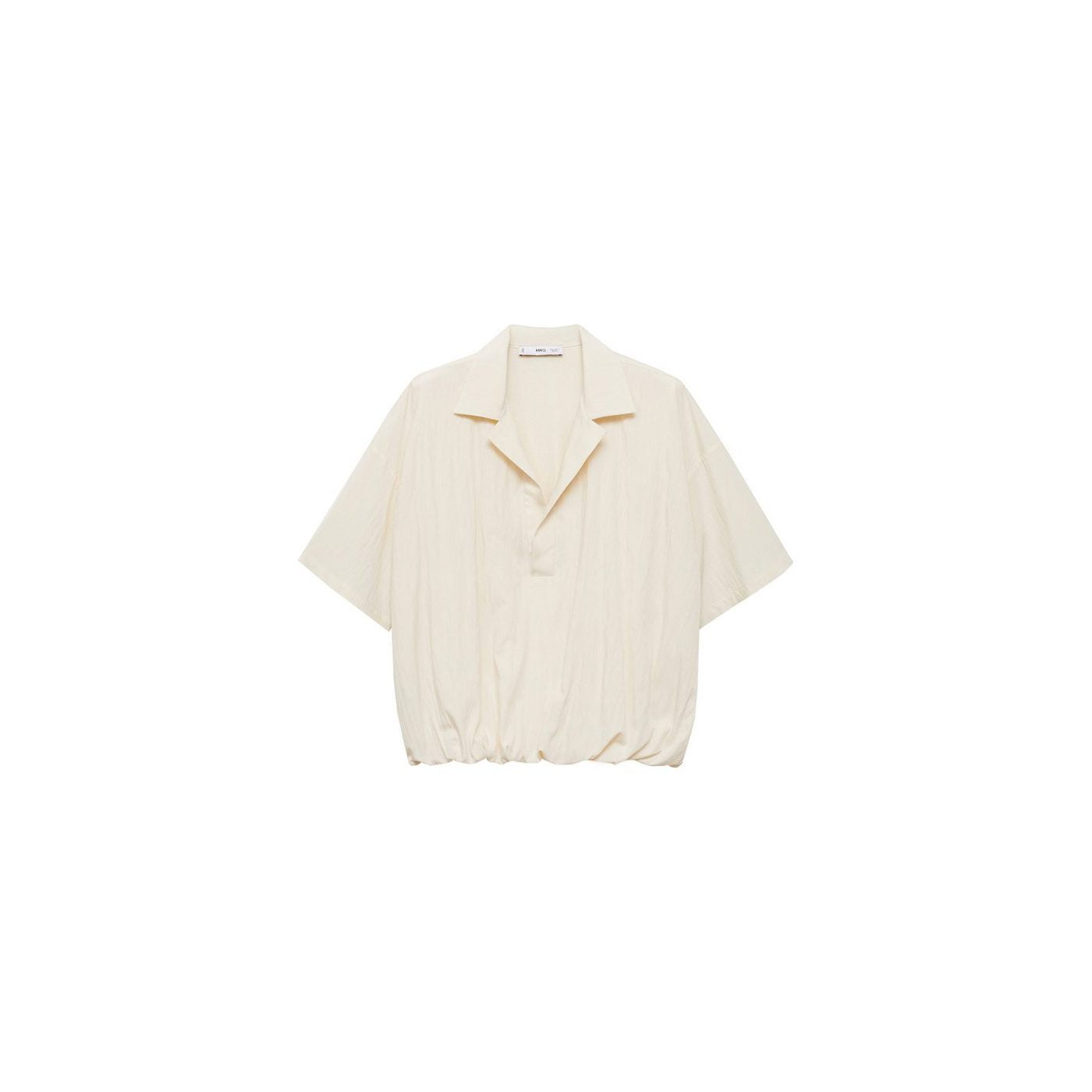 Chemise Crop Bouffante