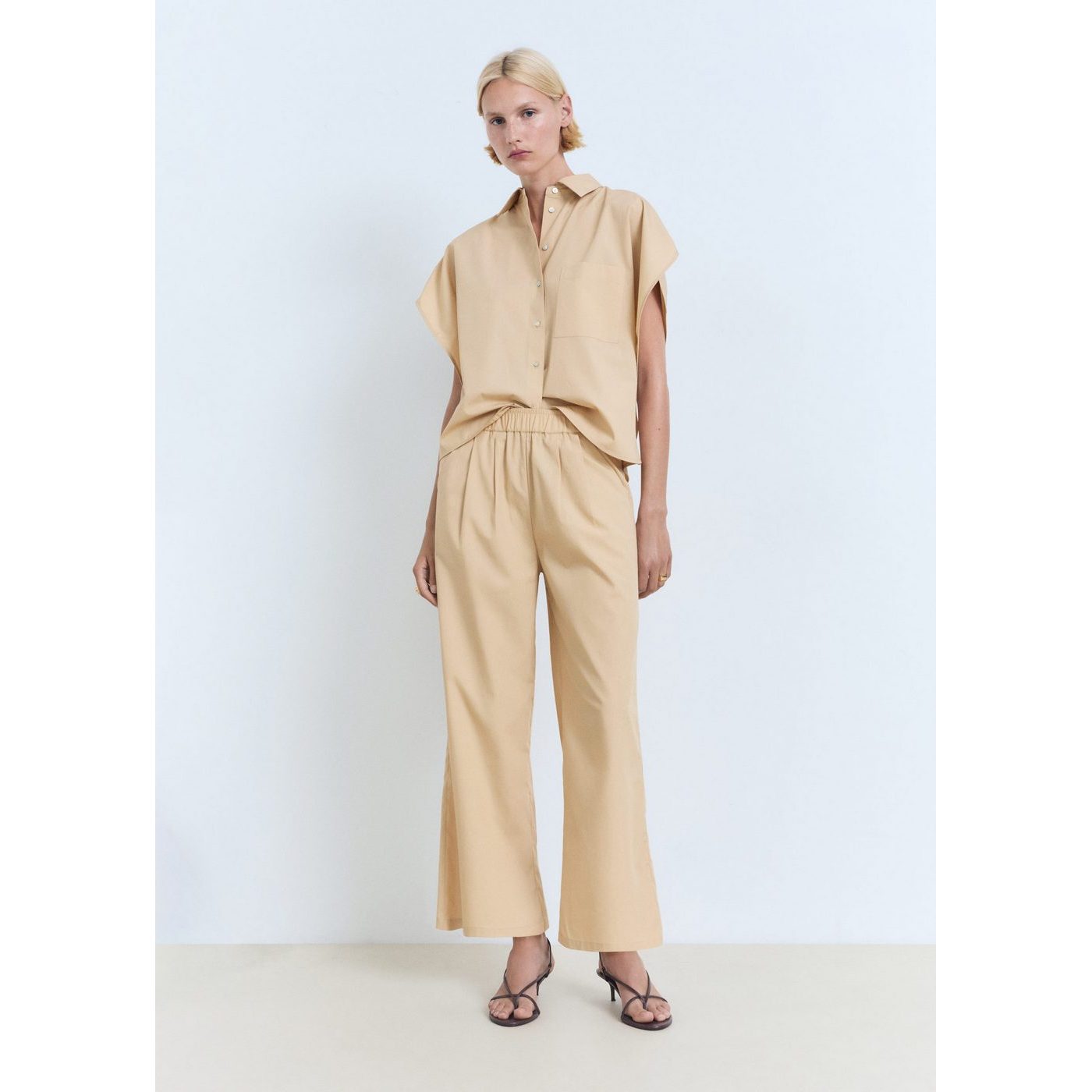Pantalon Droit 7/8