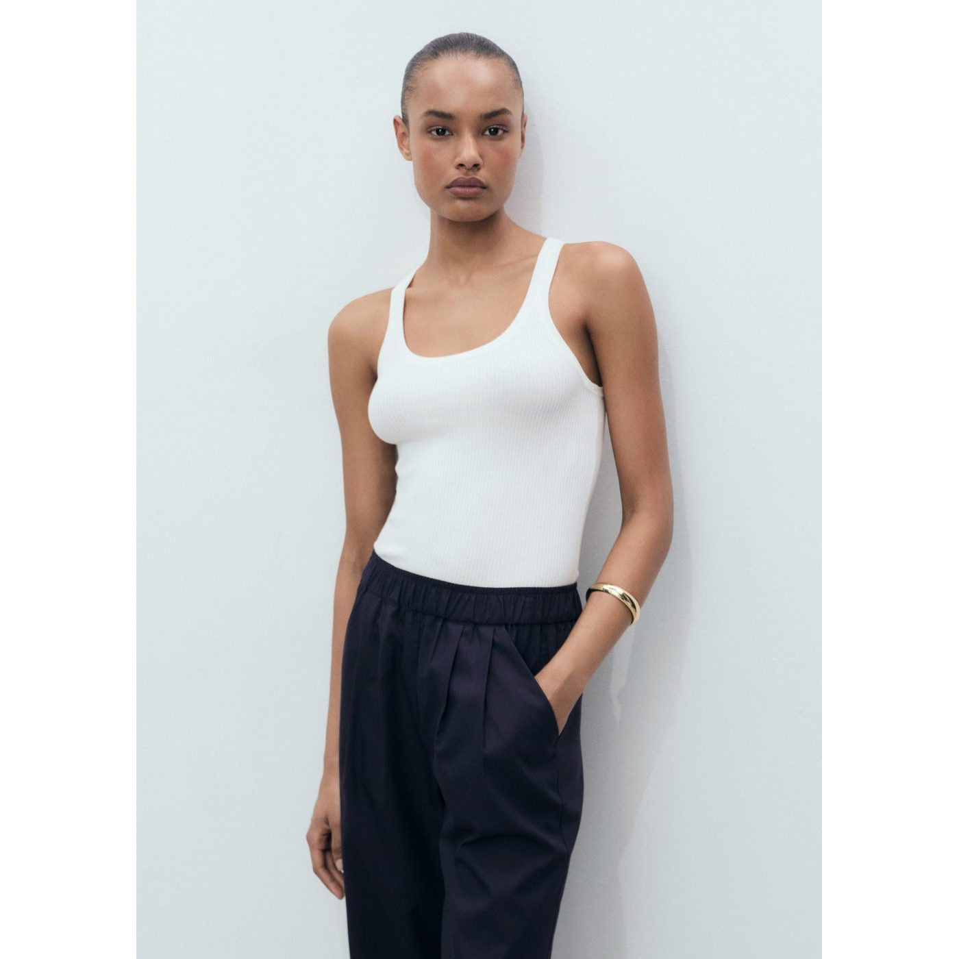 Pantalon Droit 7/8
