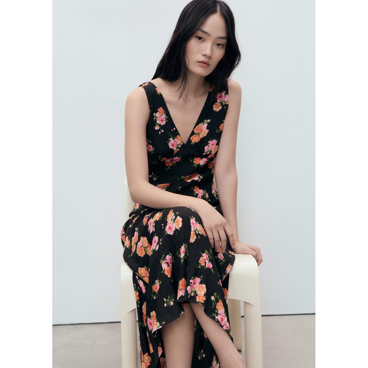 Robe Longue Fleurie
