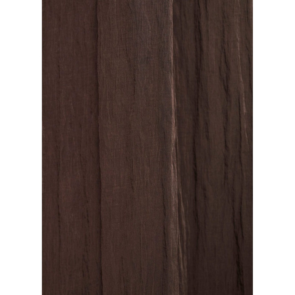Robe Longue Effet Froissé