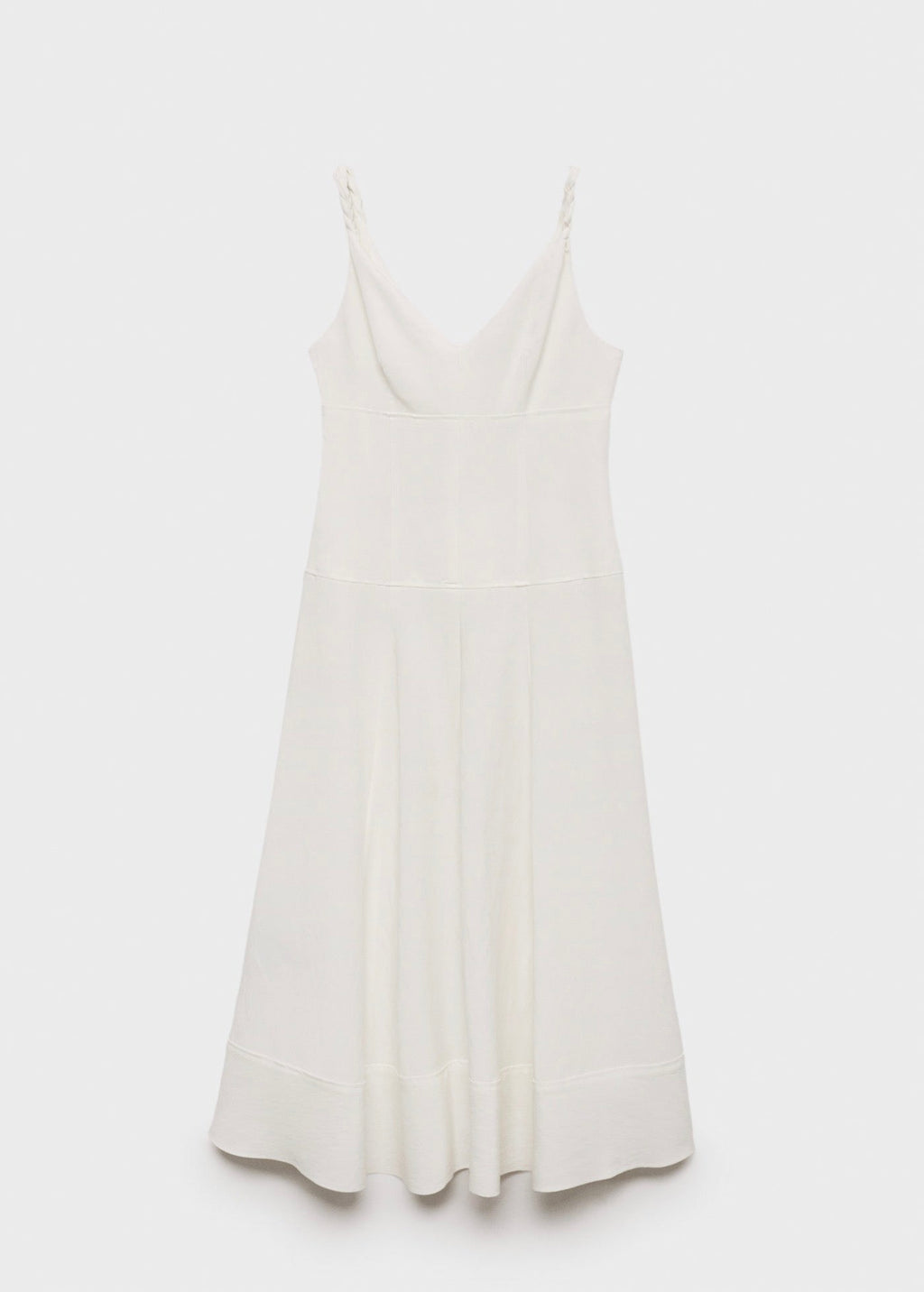 Robe Longue Col V