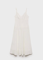 Robe Longue Col V
