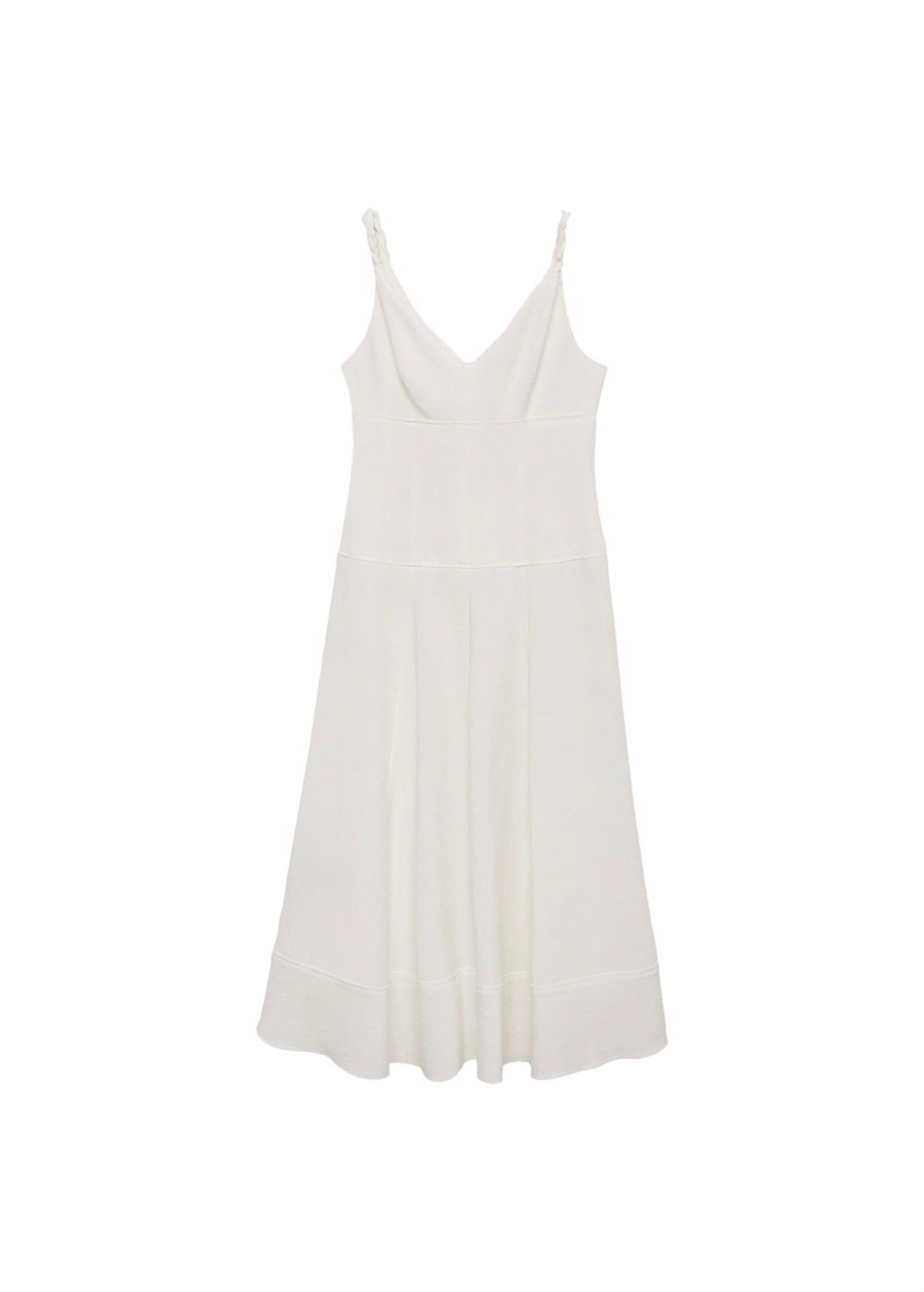 Robe Longue Col V