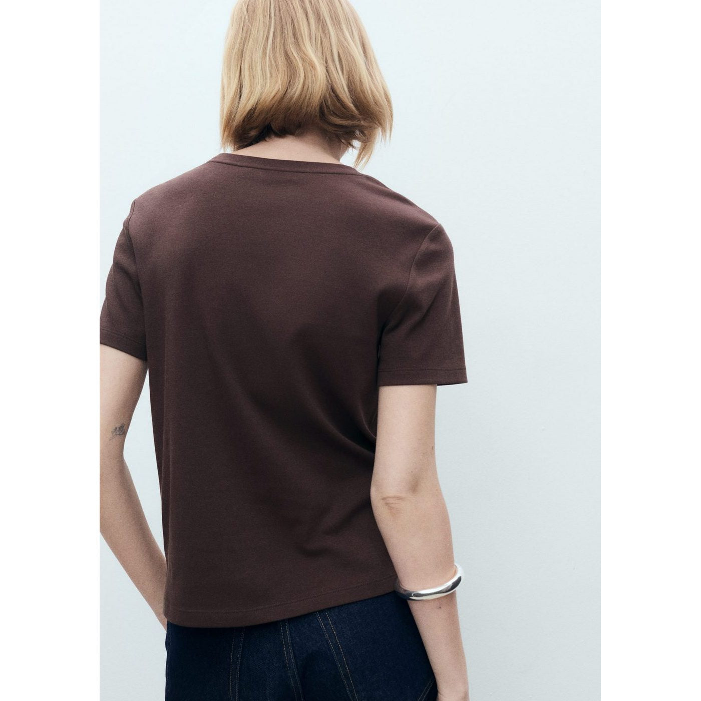 T-Shirt Coton Manches Courtes