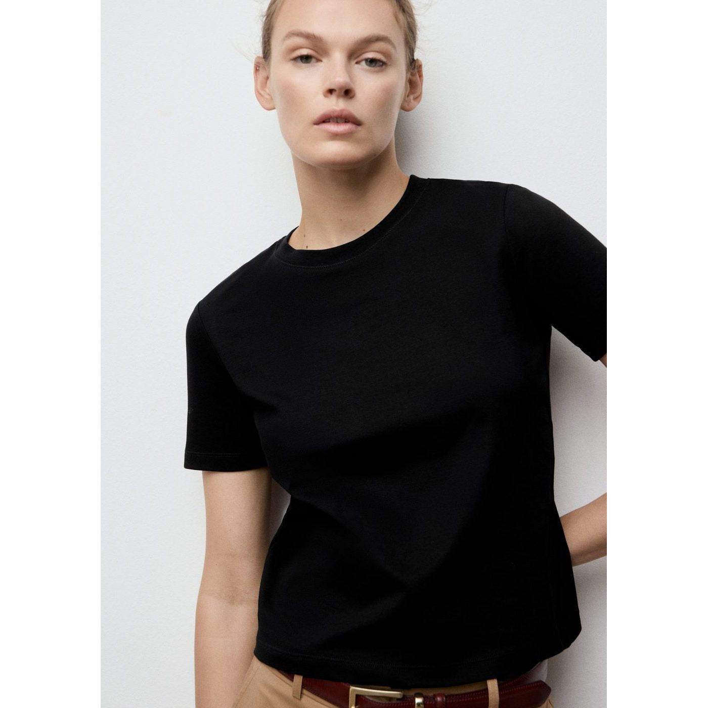 T-Shirt Coton Manches Courtes
