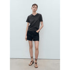 T-Shirt Coton Col En V